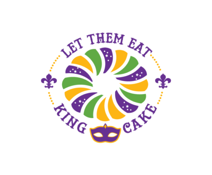 Logo for King Cake fundraiser