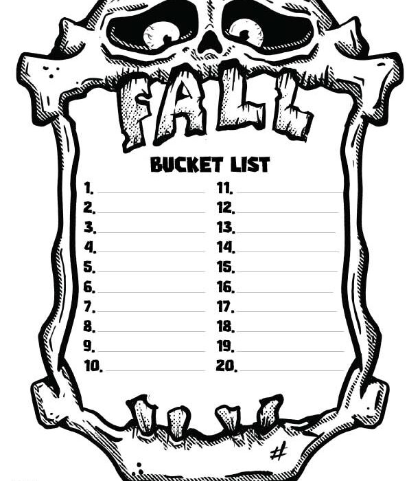 Fall bucket list